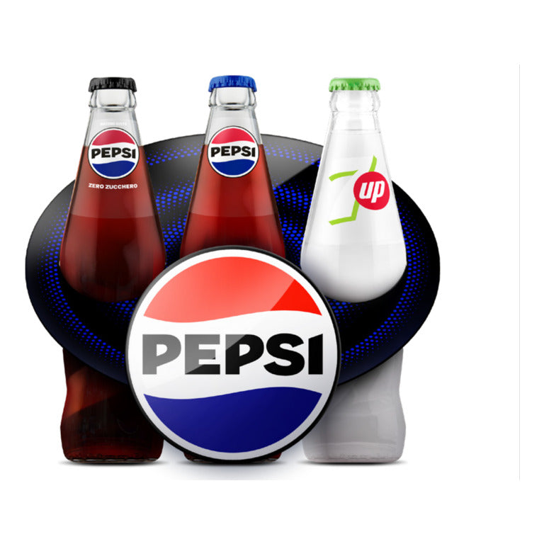 ESPOSITORE DA BANCO PEPSI (1 pz) IN PLEXIGLASS NERO